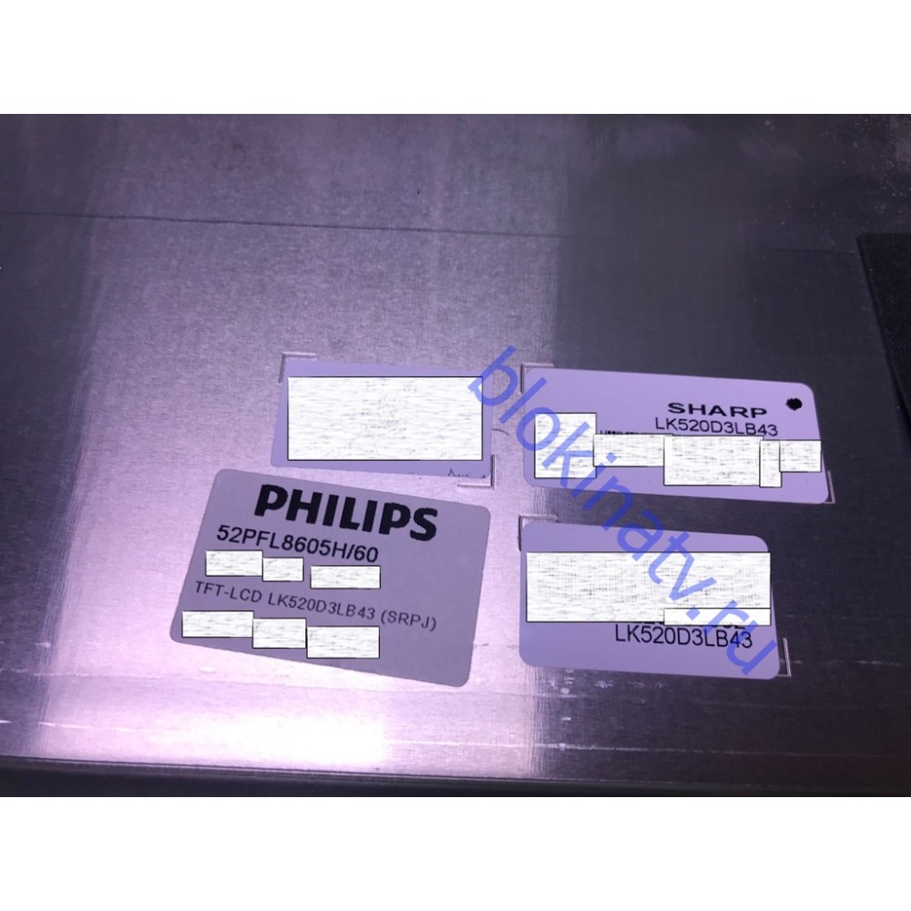 Матрица на филипс. Philips 52pfl8605h/60. Матрица Филипс 43. LK-520.