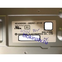Матрица HC430DGN-ABSR2-211X телевизор LG 43UJ675V