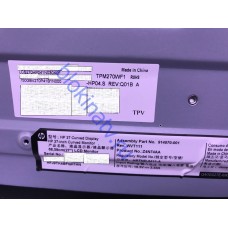 Подсветка для матрицы TPM270WF1-HP04.S монитор HP 27 Curved Display Z4N74AA